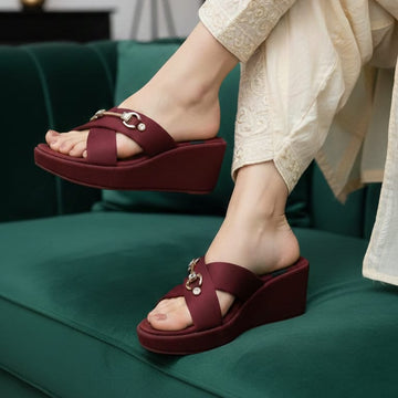 Ladies Wedge Slipper