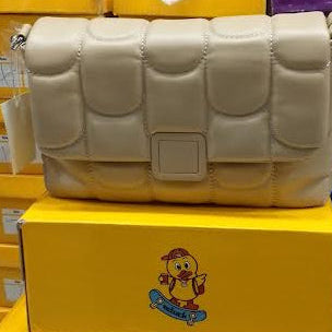 Soft Quilted Shoulder Bag
