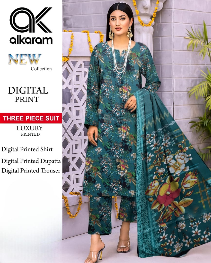 Alkaram Digital  Printed