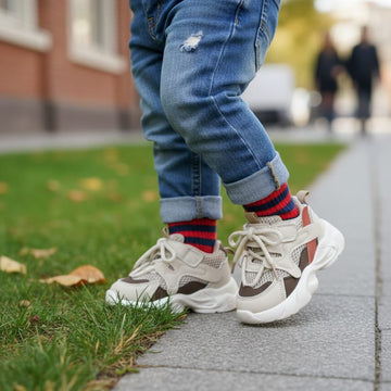 Trendy Mesh Kids Sneakers