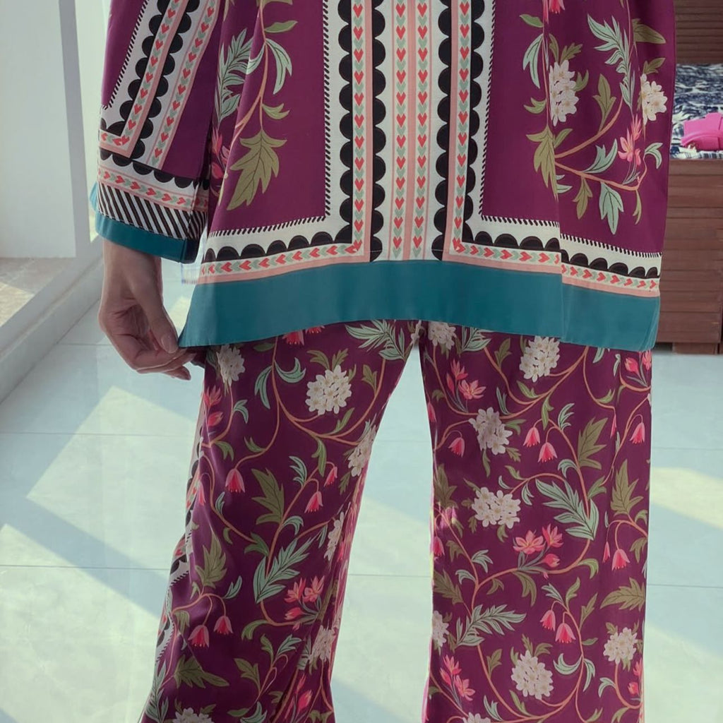 Digital printed cord set