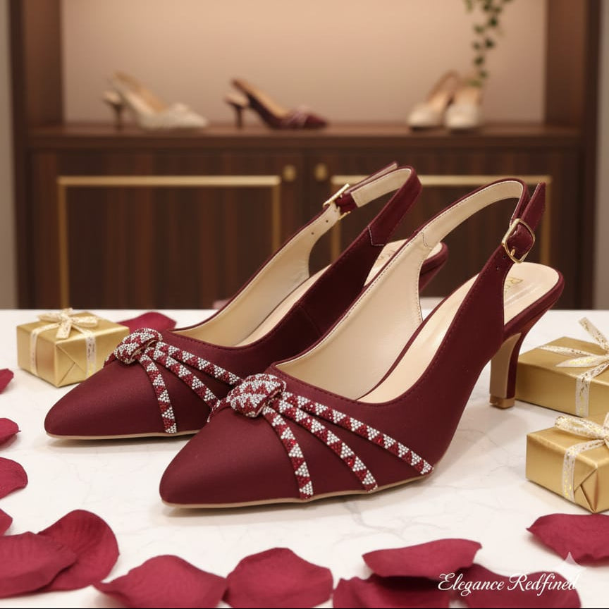 Sling Back High Heels