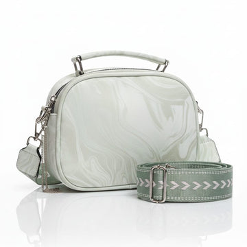 Marble Mint Luxe Handbag